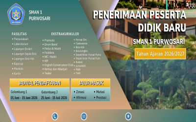 Penerimaan Siswa Baru Tahun Ajaran 2025 - 2026